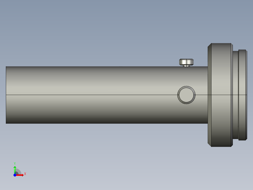 基恩士CA-LM2_kc图纸模型前视图