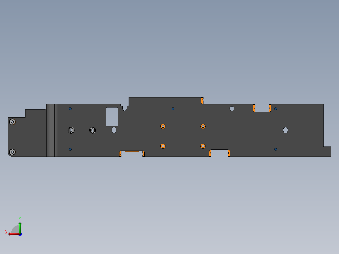 A0199-Thermal Poron泡棉贴附治具-B后视图