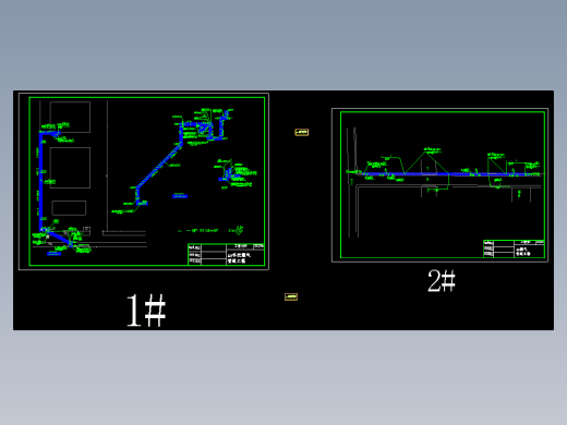 燃气管道设计_某小区燃气管道工程竣工cad图纸