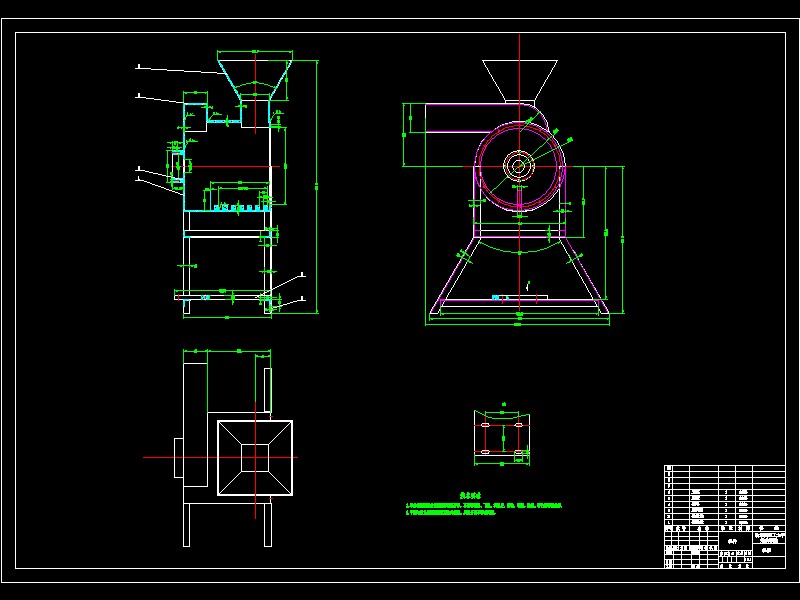 JX577-小型高效饲用揉搓机设计+翻译+开题+PPT