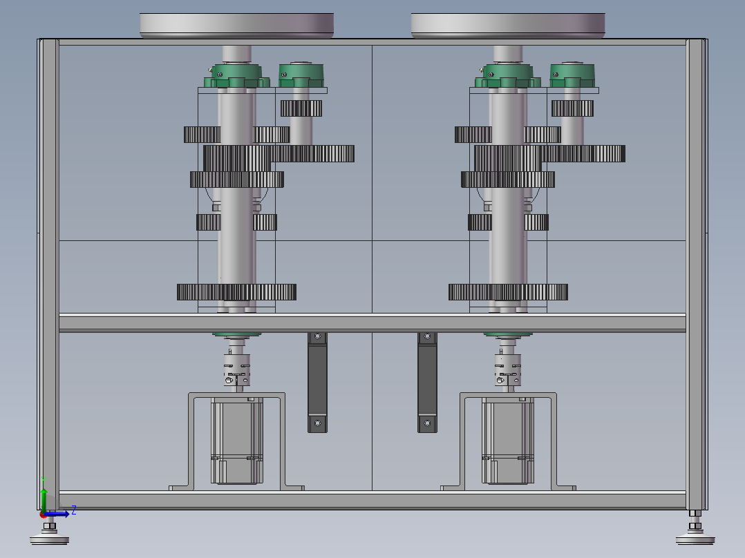 金相磨抛机左视图