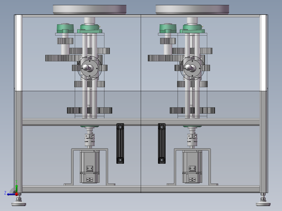 金相磨抛机右视图