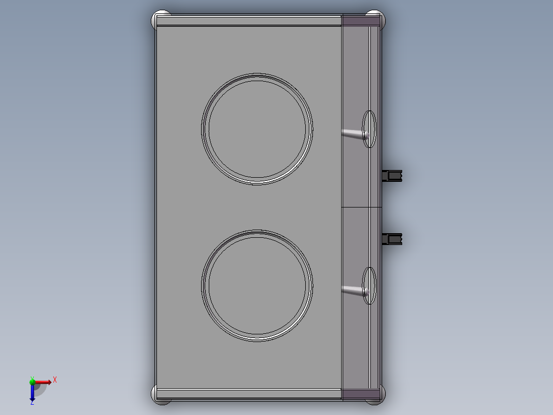 金相磨抛机俯视图