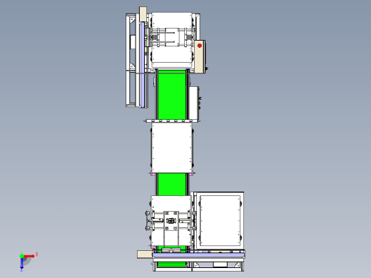 料箱自动换箱自动上下料step俯视缩略图