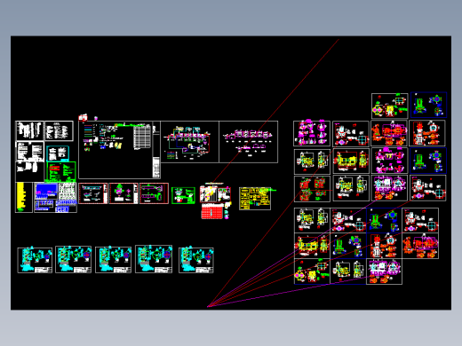 污水处理全套图纸