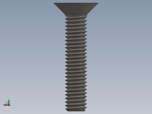 Screw_ISO_10642_M6x30_A2.SLDPRT后视缩略图