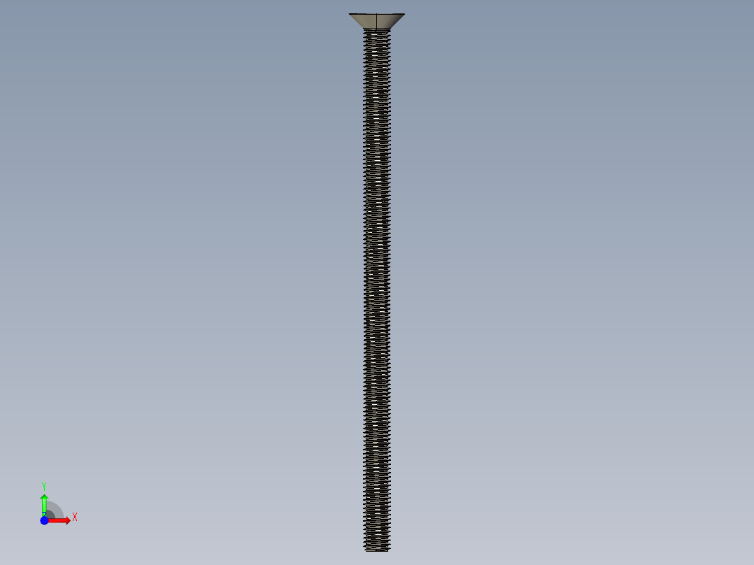 Screw_ISO_10642_M8x160_A2.STEP前视图