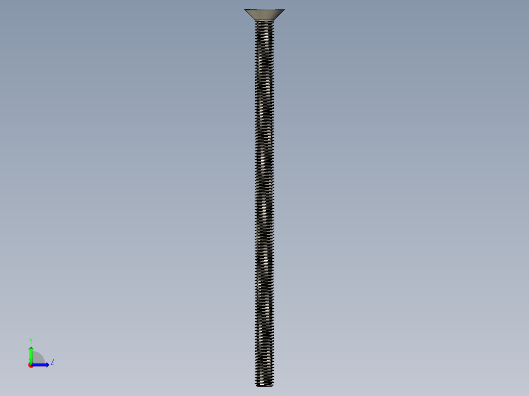 Screw_ISO_10642_M8x160_A2.STEP左视图