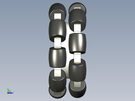全向轮外径 100mm左视缩略图