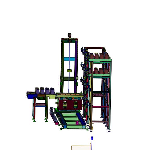 立体库出货自动托盘转换设备