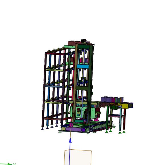 立体库出货自动托盘转换设备