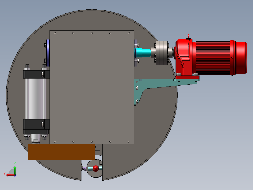 BT40圆盘式刀库结构设计==1693886=1200后视图