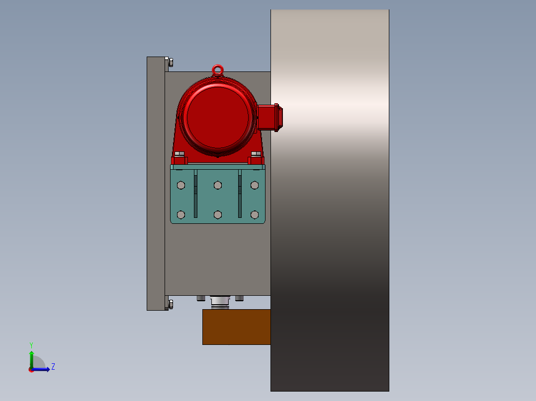 BT40圆盘式刀库结构设计==1693886=1200左视图