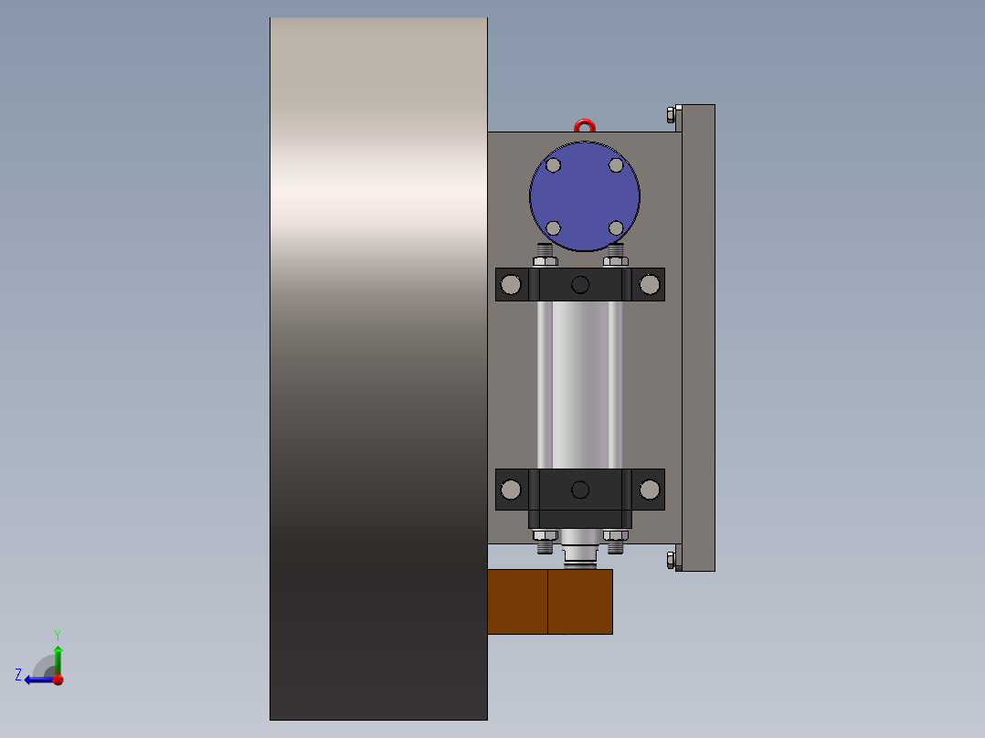 BT40圆盘式刀库结构设计==1693886=1200右视图