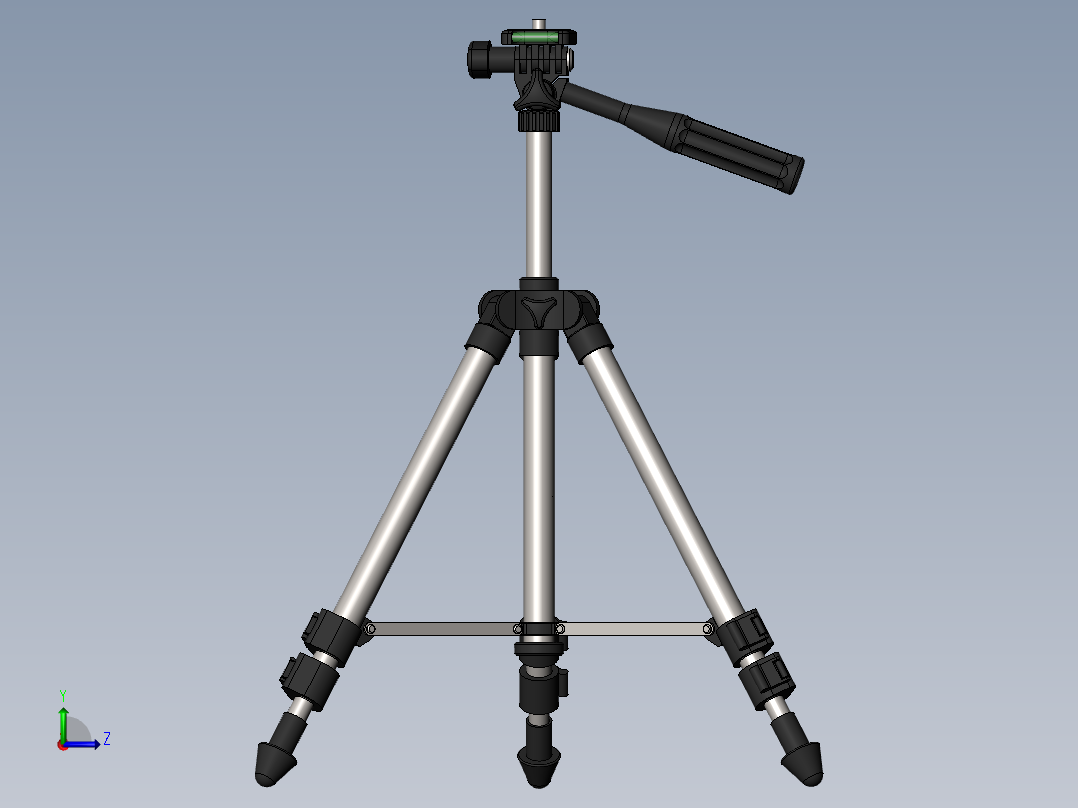 三脚架(5)左视图