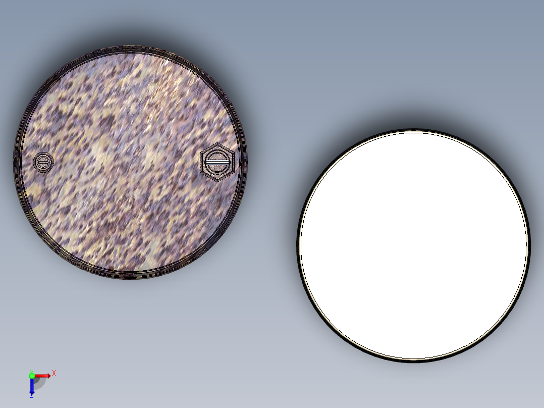 瓶子、罐子、桶(111)俯视图