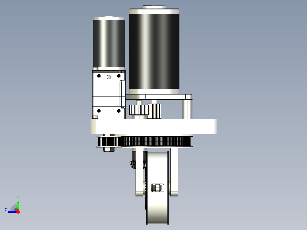 A3004264-自驱转向轮右视图