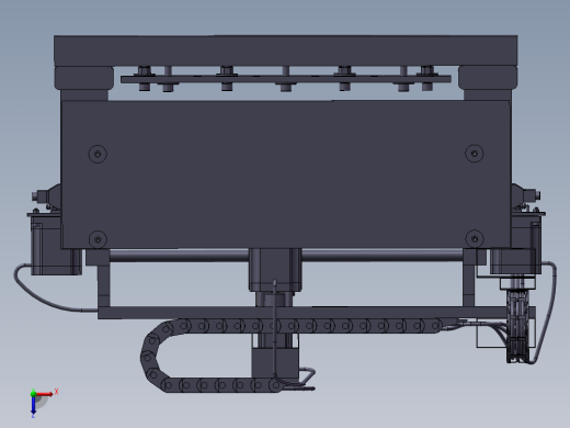 CNC铣刨机俯视缩略图