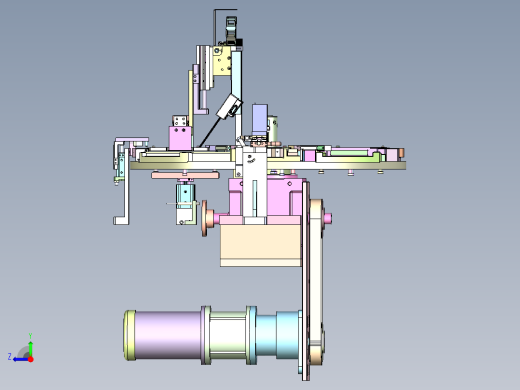 TWS-T3耳机充电盒转盘式测试机右视缩略图