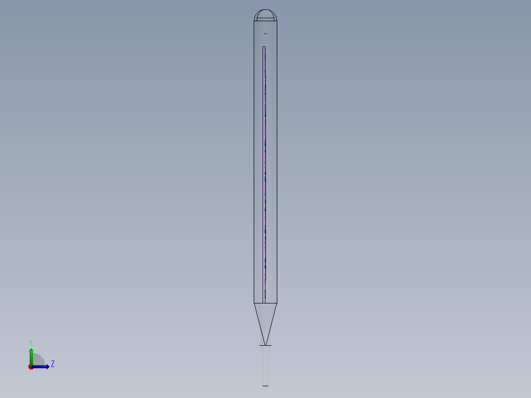 温度计(14)左视图