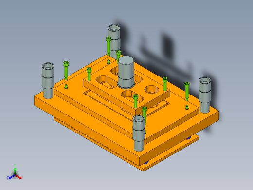 小型分餐盘的冲压模具设计