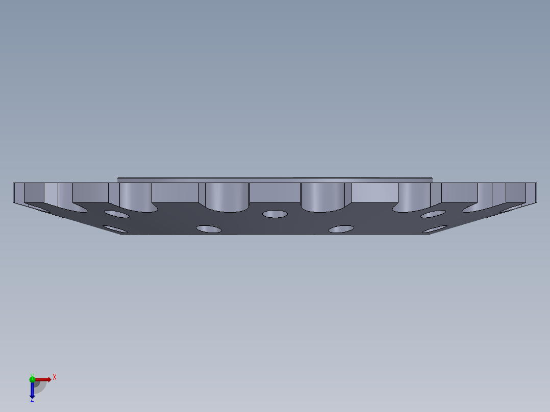 锁定_集线器俯视图