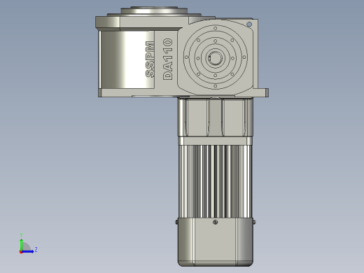 凸轮分割器总成左视缩略图