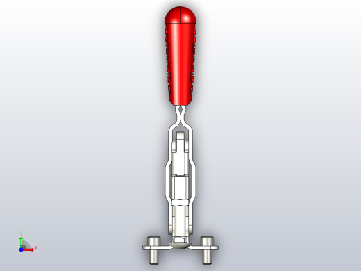夹钳，用滑车螺栓切换夹紧Destaco210-s前视缩略图