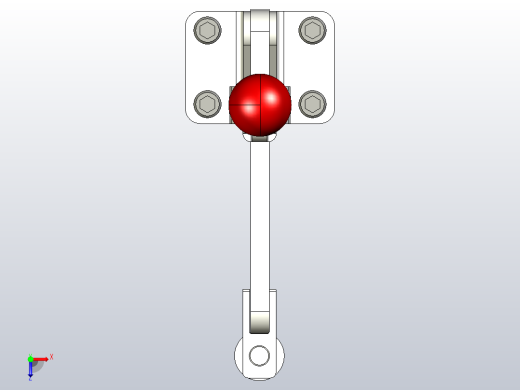 夹钳，用滑车螺栓切换夹紧Destaco210-s俯视缩略图