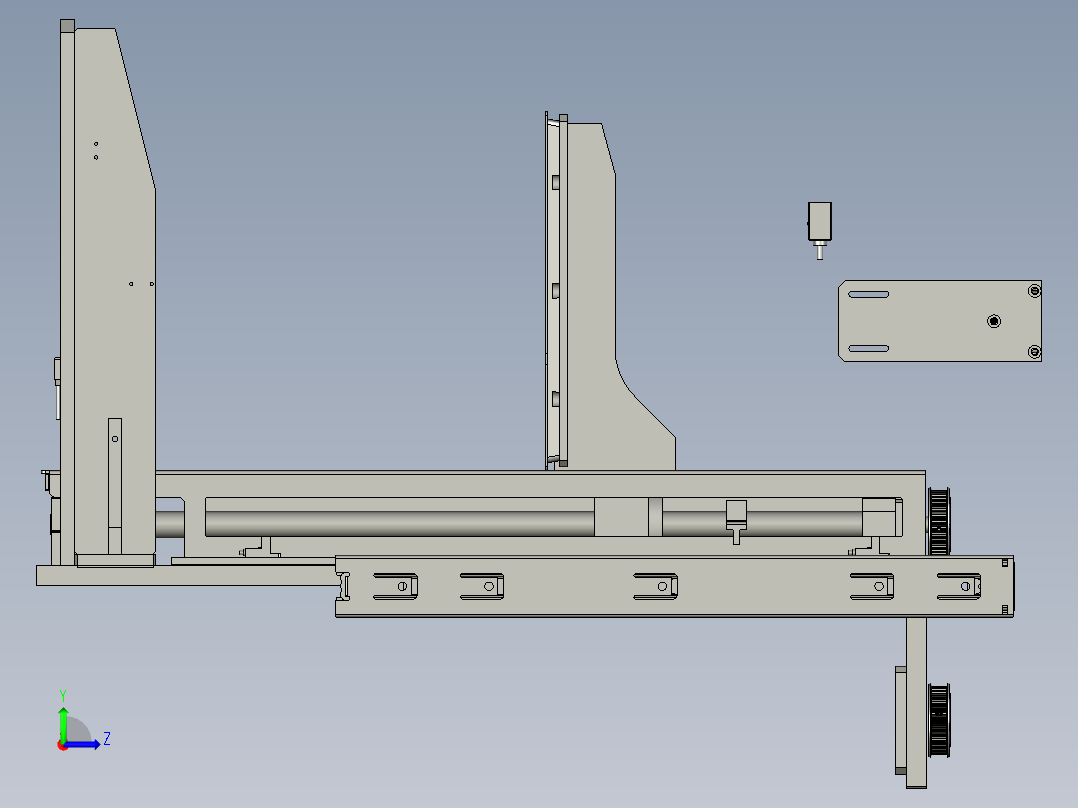 S05-00升降机左视图