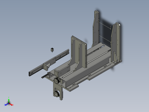 S05-00升降机正等轴测缩略图