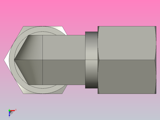 EO管接头弯头W08ZS71.igs俯视缩略图