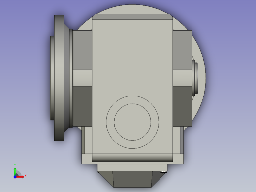 SAF37ZP蜗轮蜗杆减速机SAF37-376-M1-B-20-P63前视缩略图