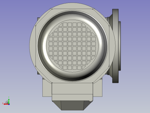 SAF37ZP蜗轮蜗杆减速机SAF37-376-M1-B-20-P63后视缩略图