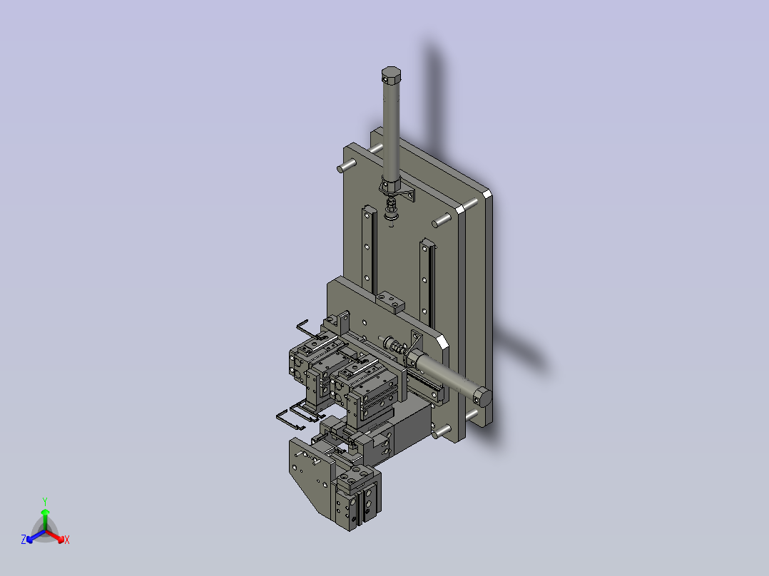 振动取料总成1主视图