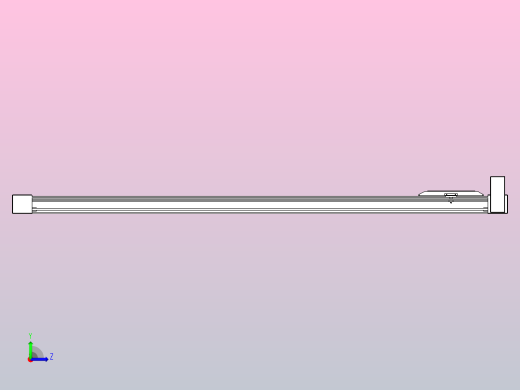 伺服电机集成皮带传动直线执行器TPA-OCB-80-140-L1750-LU-P40-N3左视缩略图