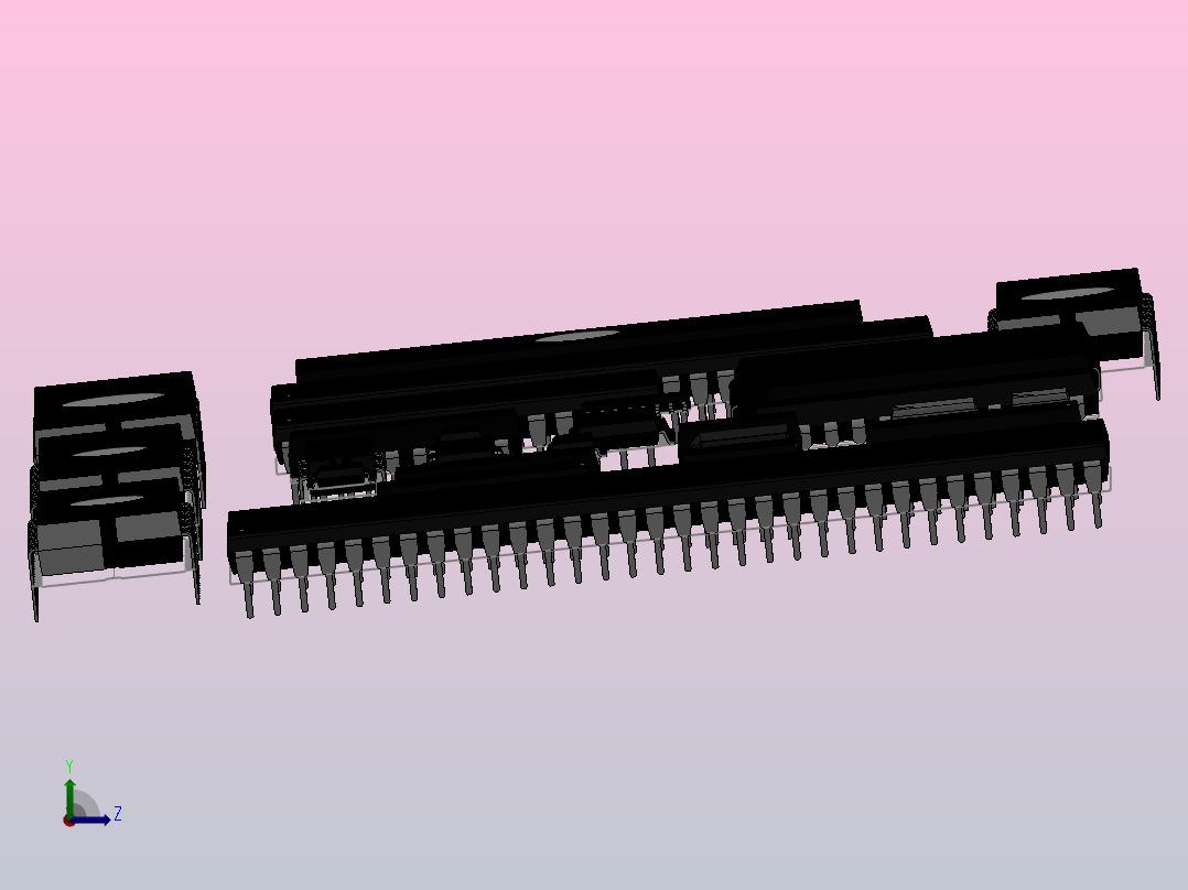 dip-io-so-sdip-plc左视图