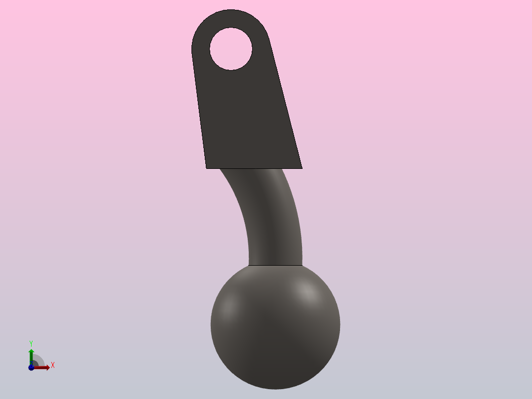 Massey Ferguson拖拉机的差异套管前视图