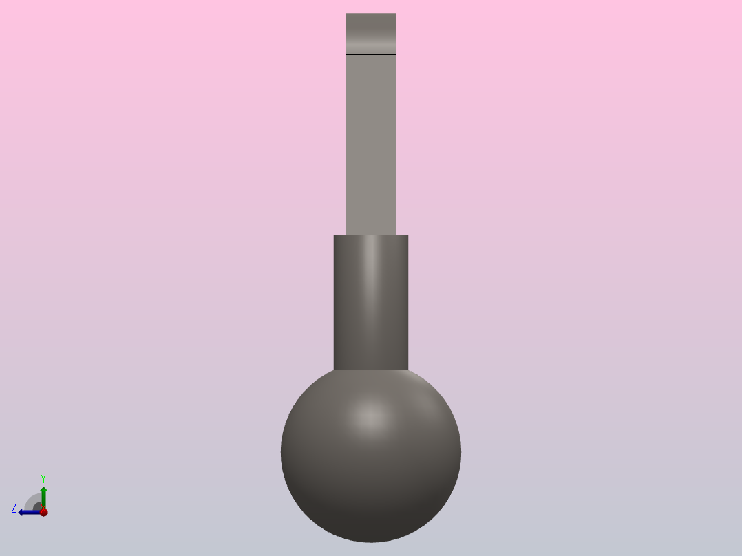 Massey Ferguson拖拉机的差异套管右视图