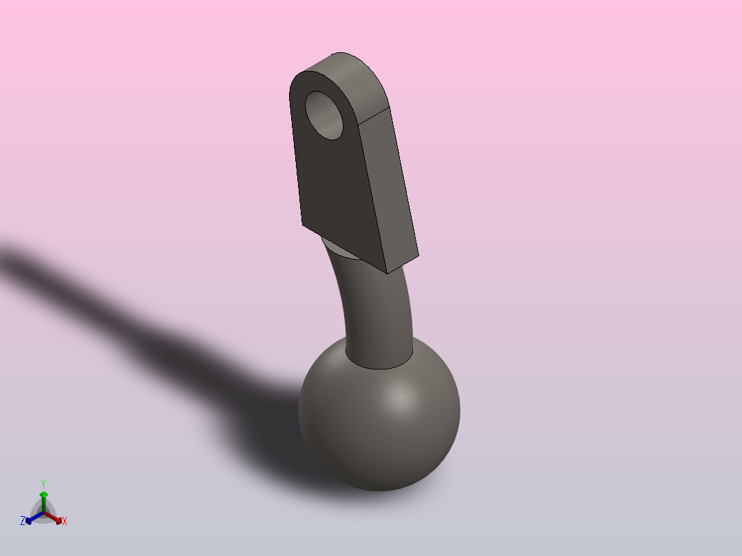 Massey Ferguson拖拉机的差异套管正等轴测图