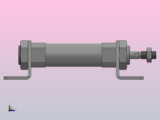 MF迷你气缸系列[MF-20x25-S-CM-LB]左视缩略图