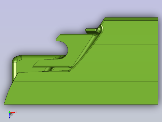 练习曲面模具加工技巧打发俯视缩略图