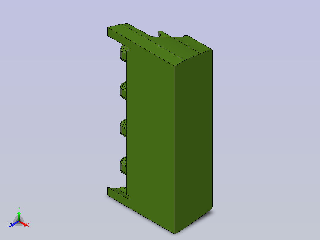 练习曲面模具加工技巧打发正等轴测图