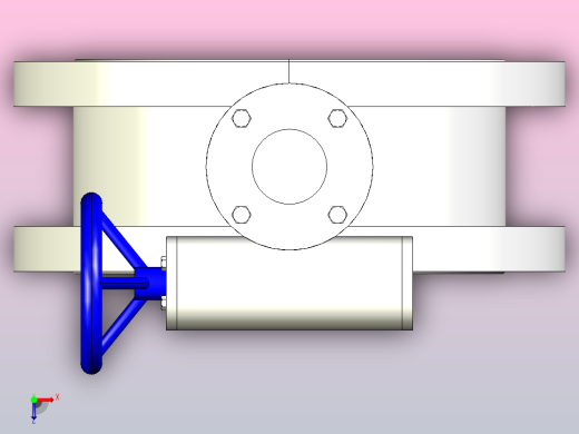 D..X╱H-25对夹式蝶阀[D41X]250..rar.rar俯视缩略图