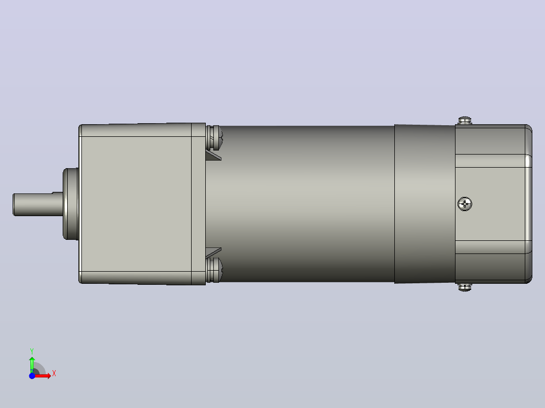 刹车电机6RK120GU-CMFT 6GU3K～200K前视图