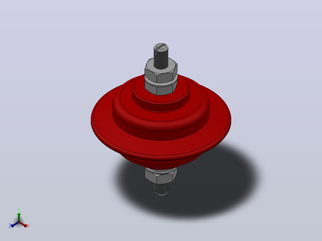 HY1.5W-0.28╱1.3低压金属氧化锌避雷器[HY1.5W-0.28／1.3]主视图