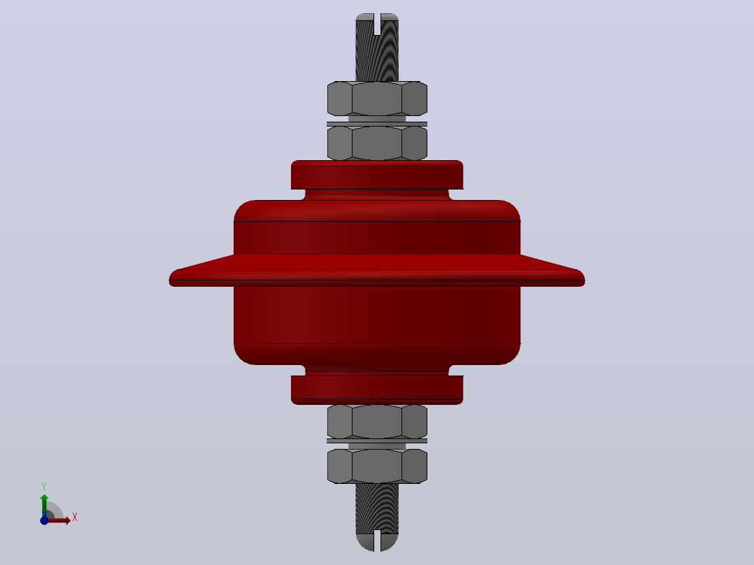 HY1.5W-0.28╱1.3低压金属氧化锌避雷器[HY1.5W-0.28／1.3]前视图