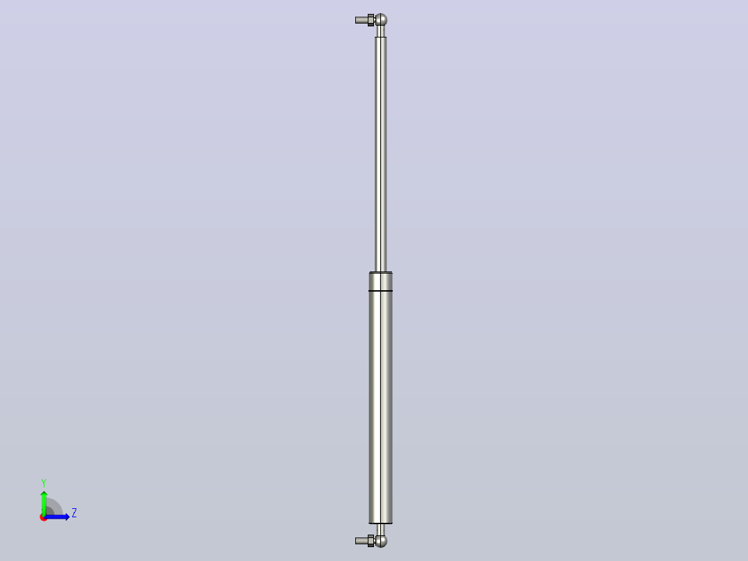 gsb28-d-d-s250_asm氮气弹簧左视图