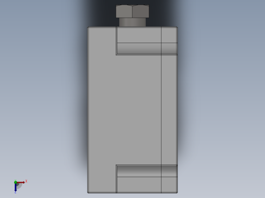 TXK-101隔爆型差压控制器[TXK-101隔爆型差压控制器]俯视缩略图