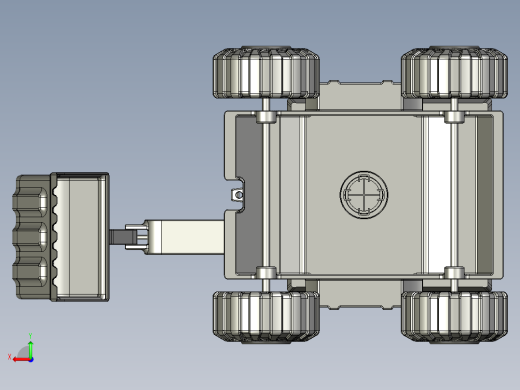 玩具挖掘机后视缩略图